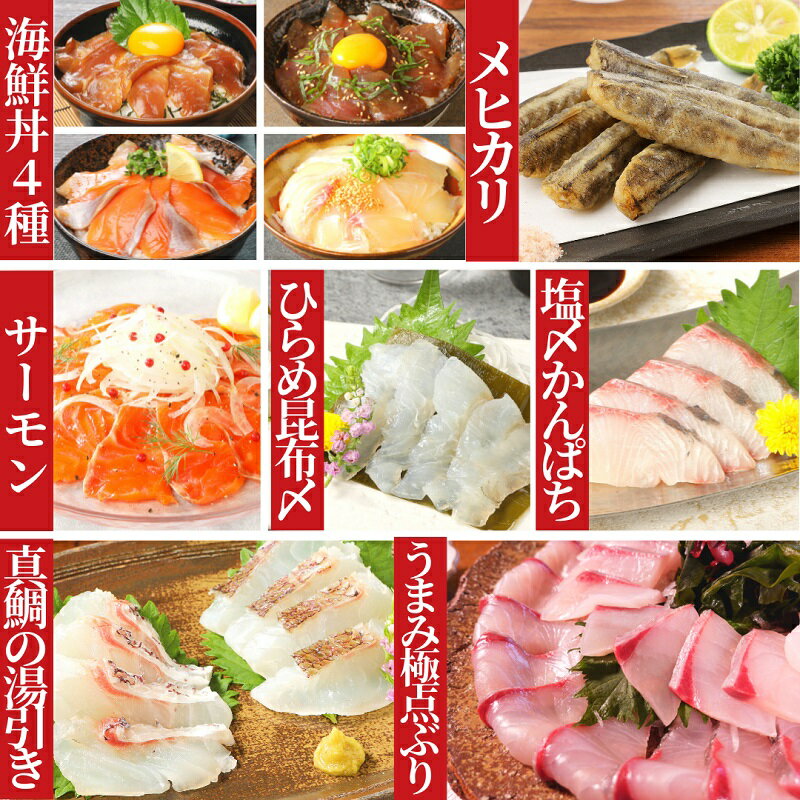 【ふるさと納税】刺身 魚介類 定期便 12ヶ月 ヒラメ 真鯛 カンパチ シマアジ ブリ 漬け丼 マグロ サーモン メヒカリ はまち チルド冷蔵 活〆 宮崎県延岡市 請関水産 送料無料