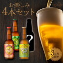 17位! 口コミ数「0件」評価「0」【定期便3ヶ月】ビール 4本 セット 太陽のラガー 森閑のペールエール 九州CRAFT 日向夏Premium クラフトビール ピルスナー ホ･･･ 