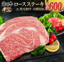 【ふるさと納税】宮崎牛 ロース ステーキ 黒毛和牛 小間切れ セット 合計600g 牛肉 ビーフ 国産 万能食材 ブランド牛 おかず お弁当 おつまみ 食品 お...