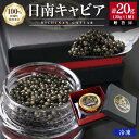【ふるさと納税】日南CAVIAR キャビア 計20g 魚卵 黒いダイヤ チョウザメ 魚介 魚貝 日南市産 国産 食品 人気 高級 上質 贅沢 高級 希少 三大珍...