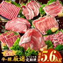 【ふるさと納税】3か月 お楽しみ 牛 豚 厳選 スペシャル 定期便 総重量5.6kg 肉 牛肉 宮崎牛 肩ウデ ロースステーキ 豚肉 6種 盛り合わせ セット ...