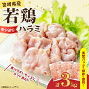 【ふるさと納税】希少部位 宮崎県産 若鶏 ハラミ 計3kg 鶏肉 とり 鳥 国産 小分け 真空パック おかず お弁当 おつまみ 食品 チキン 簡単調理 鶏飯 焼...