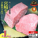 【ふるさと納税】【生産者まかない用特別提供品】宮崎和牛部位お任せ不揃いブロック 1kg(国産 牛肉 国産牛 和牛 黒毛和牛 ブロック肉 ステーキ ローストビーフ 焼肉)