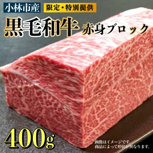 【生産直売・限定品】小林市産黒毛和牛赤身ブロック（国産 牛肉 宮崎県産 赤身 送料無料 生産直売）