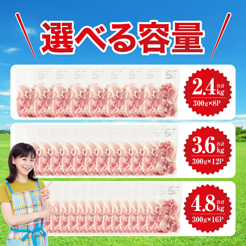 【ふるさと納税】【訳あり】ホエー豚 切り落とし 2.4kg~4.8kg 豚肉 豚 切り落とし こま切れ 小間切れ 小分け しゃぶしゃぶ 冷凍