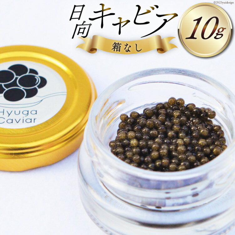 【ふるさと納税】日向キャビア(Hyuga Caviar) 10g【箱なし】(冷凍・フレッシュキャビア) [宮崎キャビア 宮崎県 日向市 452060321]