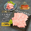 宮崎牛モモ焼肉と宮崎県産和牛小間切れセット 計500g (宮崎牛モモ焼肉400g×1、宮崎県産和小間切れ100g×1)