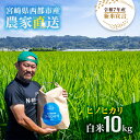 【ふるさと納税】『令和7年産 新米 先行予約』ヒノヒカリ 10kg ※10月下旬以降順次発送予定 精米済み<2.4-9>