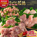 【ふるさと納税】「定期便」宮崎県産若鶏(わかどり)合計5kg「もも肉2kg・むね肉2kg・手羽元1kg」5回<7.5-14> 宮崎県 鶏肉 1枚 もも肉 モモ 2kg ムネ肉 先行予約
