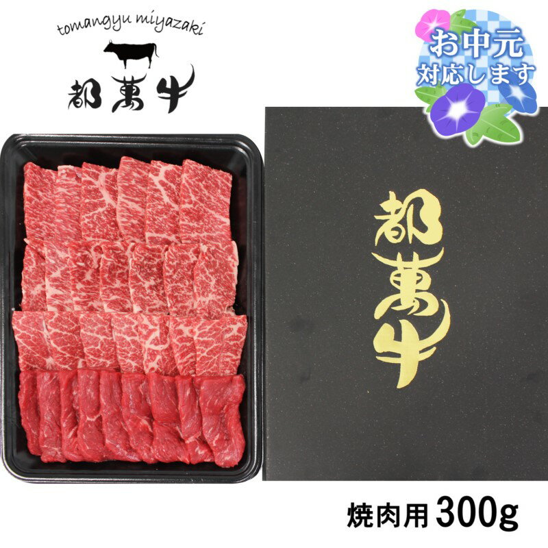 【ふるさと納税】都萬牛 焼肉セット300g ふるさと納税 黒毛和牛 焼肉 国産 牛肉 宮崎 国産牛 