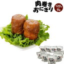 【ふるさと納税】宮崎県産 肉巻きおにぎり 120g×9個 豚肉 米 生姜醤油ベースのタレ 真空パック レトルト 惣菜 お肉 お米 ごはん 冷凍 宮崎県産 九州産 送料無料