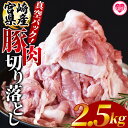 【ふるさと納税】<宮崎県産豚肉切り落とし2.5kg 真空パック> 国産 豚 ぶた肉 ぶた 精肉 肉 切落し 小分け 個包装 使い勝手 料理 豚丼 豚汁 おかず ...