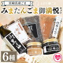 【ふるさと納税】宮崎県三股町産ごま!<みまたんごま 御満悦セット>6種 ごま油、練りごま、煎りごま、すりごま等を詰め合わせ!宮崎県産 国産 九州産 胡麻 ゴマ ...