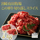 11位! 口コミ数「6件」評価「4.17」宮崎有田牧場直送 「この華牛」切落しスライス 1kg 500g×2P 自然豊かな牧場育ち 甘みのある脂はヘルシーで味わい軽やか 赤身肉は旨味たっぷりでコク深い 万能部位 宮崎県高原町 炒め物 煮物 牛・・・