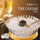  ≪定期便 6ヶ月≫『THE・CAVIAR（ザ・キャビア）』（40g）冷凍 養殖 高級 自社加工 湧き水 チョウザメ 宮崎県 送料無料　雄大な自然に恵まれる神話の町・高原町で霧島連山の地中深くから湧き出る良質な湧水育ち 故郷納税 312000円 30万円以上 35万円以下