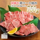 4冠達成日本一のブランド牛「宮崎牛」肩ロース焼肉750g 内閣総理大臣賞4回連続受賞 霜降りが入った柔らかな希少部位「ザブトン」付 牛肉 黒毛和牛 柔らかい ギフト 贈り物 送料無料 宮崎県高原町 お肉 22000円 2万円台 故郷納税 オンラインワンストップ対応