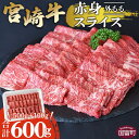 42位! 口コミ数「1件」評価「3」＜宮崎牛【赤身スライス】500g+100g（合計600g）＞※入金確認後、翌月末迄に順次出荷 すきしゃぶ 黒毛和牛 外もも すき焼き しゃぶ･･･ 