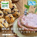 【ふるさと納税】綾町産無農薬ブルーベリーとオーガニッククリームチーズのマフィン・ブルーベリーのソイヨーグルトケーキセット スイーツ お菓子 焼き菓子 プレゼント 誕生日 お祝い お土産 冷凍(4)
