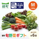 楽天宮崎県綾町【ふるさと納税】綾町 旬 野菜 ギフト 全6回 定期便 Mサイズ 詰め合わせ 無農薬 減農薬 おまかせ 新鮮 美味しい セット（04-72）