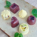 【ふるさと納税】ミニホワイト&ビターチョコ詰合わせ〈6個〉白砂糖不使用 スイーツ お菓子 チョコレート プレゼント セット 詰め合わ..