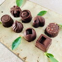 【ふるさと納税】ミニビターチョコ詰合わせ〈8個〉白砂糖不使用 スイーツ お菓子 チョコレート プレゼント セット 詰め合わせ 冷蔵 送料無料(4)