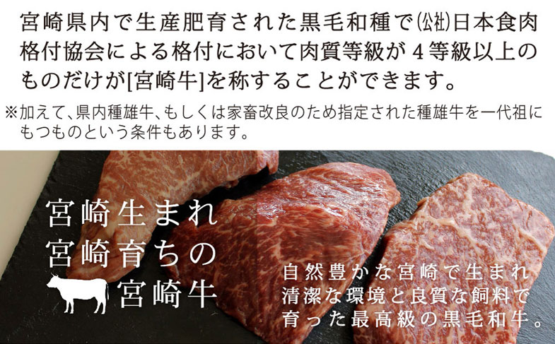 【ふるさと納税】宮崎牛モモステーキ300g(150g×2パック) 牛肉 赤身 もも 真空 冷凍 内閣総理大臣賞受賞 宮崎県産 送料無料