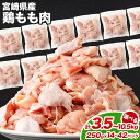 【ふるさと納税】【小分け】【大容量】<鶏もも肉 各250g(14パック 計3.5kg/21パック 7.0kg/42パック 計10.5kg)>翌月末迄に順次出荷 ...