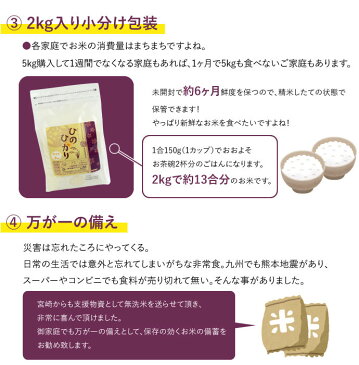【ふるさと納税】<平成29年産「宮崎県産ヒノヒカリ(無洗米)」2kg×6袋+雑穀米(30g×2袋)付> 合計12kg ※平成30年6月末迄に順次出荷します! ひのひかり 霧島地区厳選 長期保存 備蓄米 九州産 宮崎県 高鍋町 【常温】