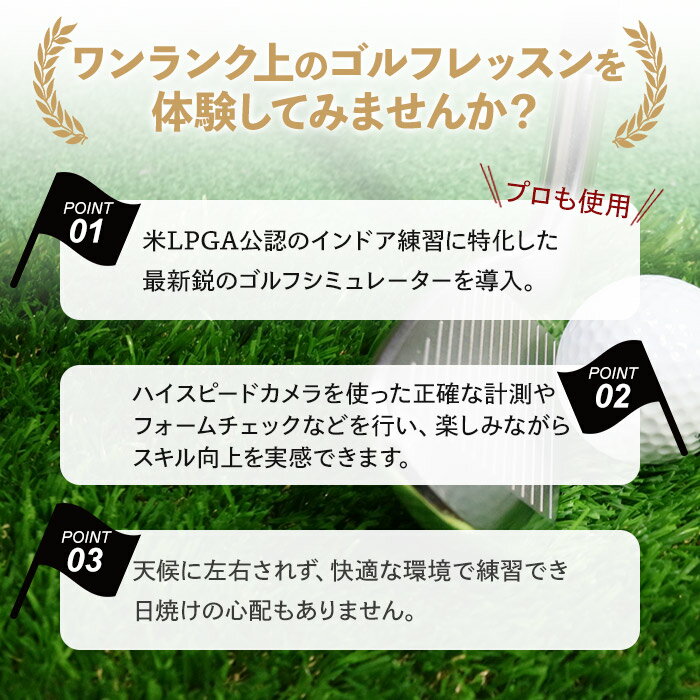 【ふるさと納税】ゴルフ ＜シミュレーター ラウンド18H・ペア利用券＞※入金確認後、翌月末迄に順次出荷します！ 初心者 上級者 フォームチェック 宮崎県 高鍋町 【常温】