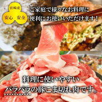 宮崎県産豚こま切れ4.5kg