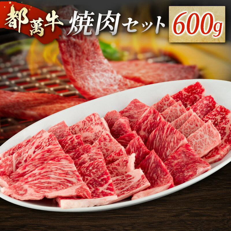 赤身主体の黒毛和牛＜都萬牛＞焼肉セット 600g