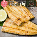 【ふるさと納税】［母の日］うなぎ白焼きギフト 2尾（110～150g/1尾あたり）宮崎県産鰻 蒲焼きタレ付（50ml×1本）