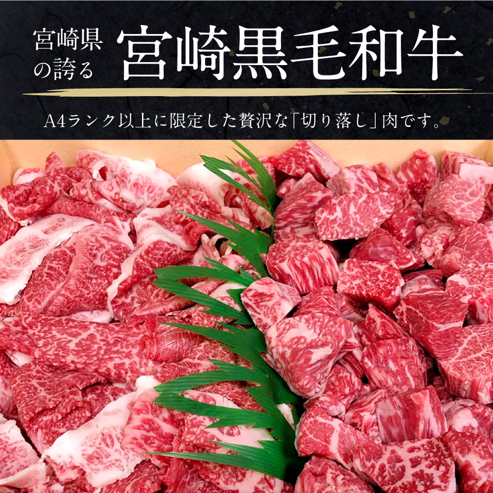 【ふるさと納税】JA こゆ牛 黒毛和牛 A4等級以上 切り落とし ミックスセット 約1kg 児湯牛 スライス サイコロ カット 約1000gが大人気返礼品になっている理由とは　ふるさと納税　人気　返礼品　ランキング