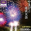 【ふるさと納税】第49回やまびこ花火大会応援寄付金 西米良村応援寄付金 50,000円 花火大会 夏 夏祭り 祭り イベント 花火 打ち上げ花火 ふるさと 応援 九州 宮崎県 西米良村