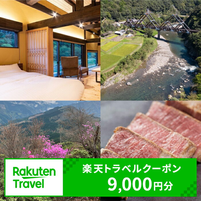 【ふるさと納税】宮崎県西米良村の対象施設で使える楽天トラベルクーポン券 寄付額30,000円（クーポン9,000円）