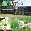 【ふるさと納税】【レビューキャンペーン対象】犬と泊まれるペンション「wanvino」宿泊券 - 宮崎 宿泊 トラベル ペット可 ペット同伴 九州 ペットと泊まれる宿 ペットOK わんちゃん ドッグラン付きペンション 一緒に泊まれる トリミングルーム 送料無料【宮崎県木城町】