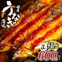 《レビューキャンペーン》 うなぎ 蒲焼 特大 3尾 さんしょう たれ付き 計600g以上 国産 ひつまぶし うな重 お茶漬け 食品 人気 おすすめ 長焼 頭なし 化粧箱 贈り物 小分け 真空パック 簡単調理 鰻楽 ギフト 土産 丑の日 お取り寄せ 宮崎県 都農町 送料無料