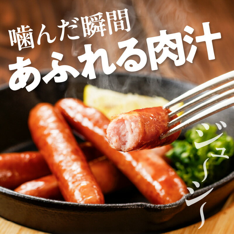 【ふるさと納税】 宮崎県産 粗挽き ウインナー 計1.5kg 肉 豚肉 国産 おかず お弁当 晩ご飯 おつまみ ジューシー パリッと 小分け パック 加工食品 惣菜 ソーセージ バーベキュー キャンプ アウトドア グランピング お取り寄せ グルメ 食品 宮崎県 都農町 送料無料