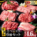 【ふるさと納税】6か月 お楽しみ 定期便 宮崎牛 スペシャル 6種 セット 総重量4.6kg 肉 牛肉 国産 A4 スライス すき焼き しゃぶしゃぶ ステーキ 切落し 牛丼 肉じゃが 焼肉 ブランド牛 おかず 晩ご飯 ご褒美 贅沢 お取り寄せ グルメ 宮崎県 都農町 送料無料