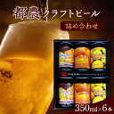 都農クラフトビール 詰め合わせ 6本 セット オリジナル お酒 アルコール 晩酌 宅呑み 飲み比べ だれやみ お取り寄せ 贈り物 ギフト お返し 手土産 特産品 おすすめ 人気 飲料 特産品 宮崎県産 送料無料