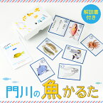 【ふるさと納税】門川の魚かるた(読み札・絵札:各44枚)知育 玩具 おもちゃ 学習 カードゲーム【AI-2】【門川町地域振興課】