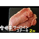 23位! 口コミ数「0件」評価「0」宮崎牛 サーロインステーキ 400g（200g×2）※配送不可：一部離島　【 肉 お肉 牛肉 黒毛和牛 A4 A5 サーロイン ステーキ肉 ･･･ 