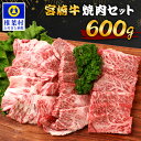 【ふるさと納税】《レビューキャンペーン》 宮崎牛 焼肉セット 600g | 宮崎県 椎葉村 宮崎牛 和牛 黒毛和牛 牛肉 ぎゅうにく 牛 うし ぎゅう 肉 お肉...