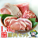 【ふるさと納税】 豚肉 小分け 豚 切り落とし バラ スライス ロース 生姜焼き用 とんかつ用 合計1.8kg お料理セット 肉 4種 冷凍 宮崎県産 送料無料 ウデ 腕 切落し 薄切り うす切り トンカツ 炒め物 揚げ物 調理 普段使い 真空包装 収納スペース 豚汁 詰め合わせ 照り焼き