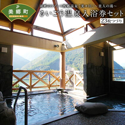 さいごう温泉入浴券セット 23枚つづり 入浴券 チケット 温泉 送料無料
