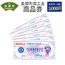 【ふるさと納税】美郷町商工会商品券(500円×6枚)500円...
