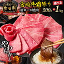 【ふるさと納税】《レビューキャンペーン》【選べる内容量】宮崎牛霜降り(肩ロース)焼肉 計500g~1kg 宮崎牛 国産牛 和牛 牛肉 焼肉 赤身 霜降り 肩ロース ロース ギフト ミヤチク 宮崎県 高千穂町 送料無料