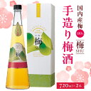 【ふるさと納税】手造り梅酒 14% 720ml×2本セット 梅酒 酒 アルコール 梅酒セット セット 詰め合わせ ロック ストレート 贈答 贈答用 ギフト プレ...