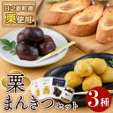 【ふるさと納税】 ひのかげ栗まんきつセット(3種セット:和栗じゃむ・栗甘露煮・栗渋皮煮)くり クリ 栗きんとん 常温 備蓄 和菓子 おやつ お茶請け スイーツ 製菓材料 加工食品【TR006】【旬果工房てらす】