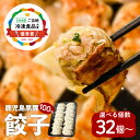 【ふるさと納税】 <選べる> 鹿児島 黒豚 100% 餃子 32個 48個 64個 ギョーザ 豚 豚肉 肉 惣菜 冷凍 ご当地 冷凍食品 大賞 優秀賞 国内産 ...